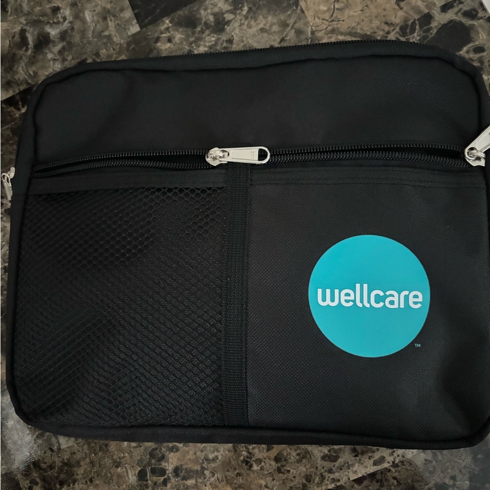 NWT wellcare bag with goodies !